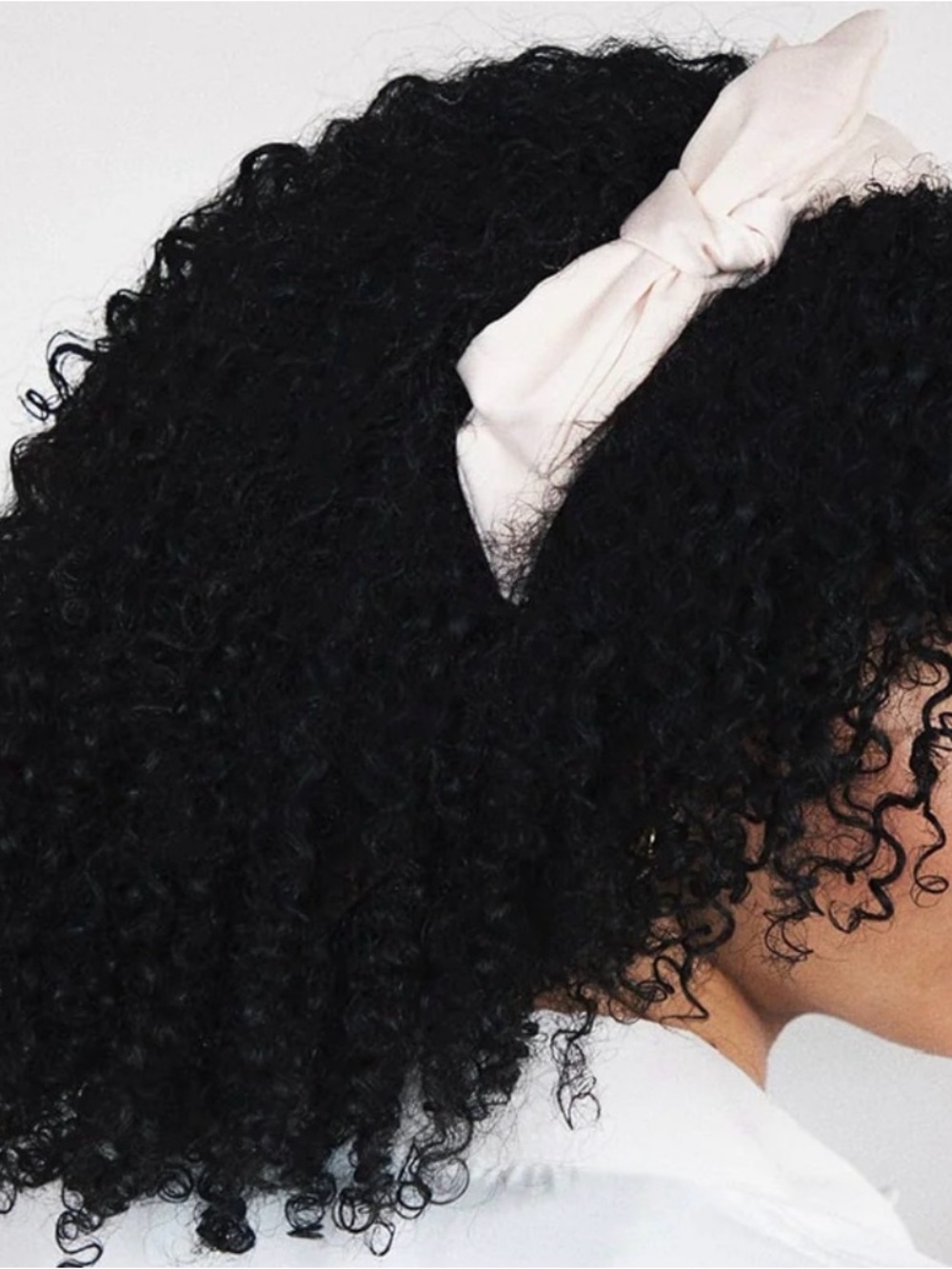 NIB! THE SATIN Headband in Vintage Blue - Picture 3 of 4